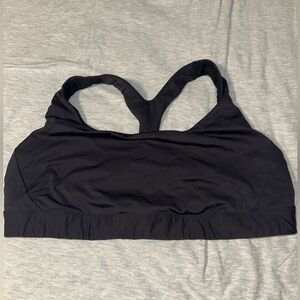 Black Athleta Racerback Sports Bra